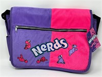 NWT Fuzzy NERDS Candy Messenger Bag