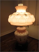 ELECTRIFIED FLORAL TABLE LAMP