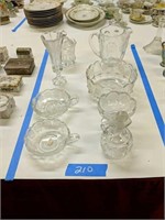 Group Of Clear Coin Glass