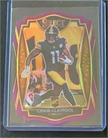 2020 Select Chase Claypool Rookie Diecut Card