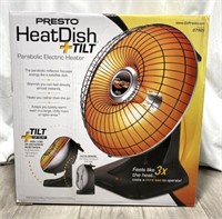 Presto Heat Dish Parabolic Electric Heater