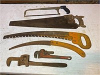 Saws & Pipe Wrenches