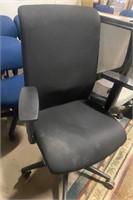 black office chair mobile task