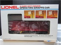 Lionel Operating Giraffe Car 6-7904 IOB