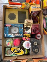 Box of Collectible Yo-yo's