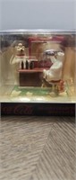 Coca-cola brand collectible mini clock