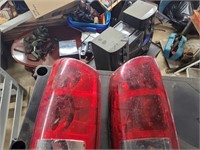 pair of truck tail lights used not broken