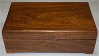 Vtg Dominican Rep Wooden Cigar Box 8 x 5 x 2.5