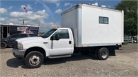 2002 Ford F450 Truck With Workshop Box