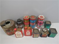 Full and partial cans of smokeless powder –