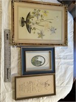 3 FRAMED PICTURES