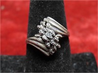 Sterling silver ring. Size 8.
