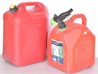 (2) Gas Cans, Blitz 6 Gal. & Scepter 5 Gal.