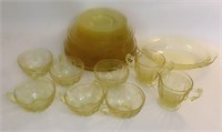 Yellow Depression Glass