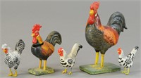GROUPING OF ROOSTER AND CHICKENS