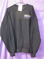 Thin Blue Line Police Support Pull Over Hoodie XL