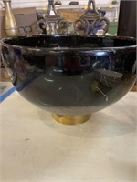Large bowl Brass bottom