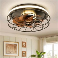 TIFEROR Bladeless Ceiling Fan With Light And Remot