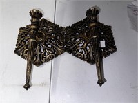 MCM CANDLE SCONCES