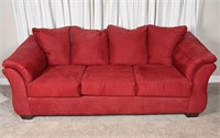 Red Ashley Furinture Sofa