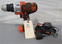 Black & Decker Drill w/ Battery & Charger