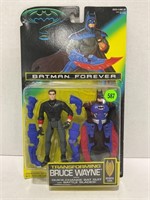 Batman forever transforming Bruce Wayne by