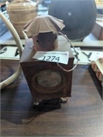 Small old lamp