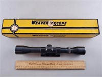 Weaver K4-1 Rifle Scope w/ Vintage K10 Box