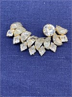 Vintage rhinestone brooch