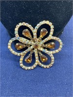 Vintage brooch Flower