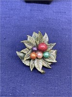 Vintage flower brooch