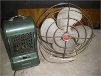 Vintage Fan & Heater