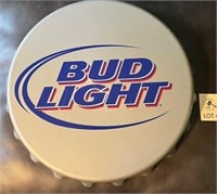 Bud Light Bottle Cap Sign