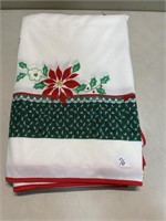 ENJOYABLE CLEAN CHRISTMAS TAABLECLOTH 40 X 80``