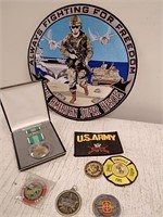 Group of military memorabilia
