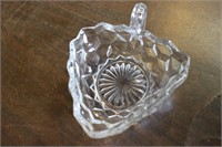 Vintage Fostoria American Pattern Crystal Dish