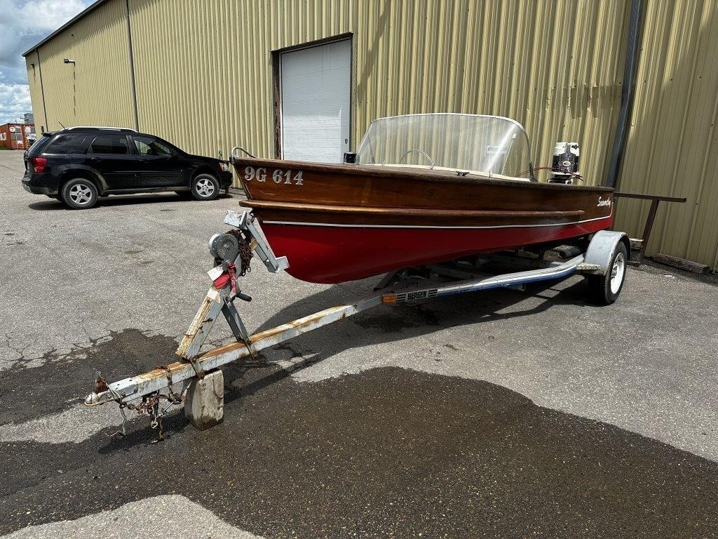 1950's Eaton's "Seaworthy Wood Boat"