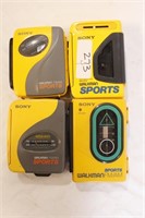 Sony Walkmans x 4