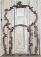 Rococo Carved Wood Mirror Frame