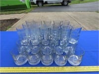 Lot of Anchor Hocking Glasses