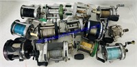 Lot of 13 Conventional Reels