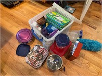 Cleaning supplies and others