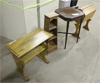 (2) End Tables, Approx 17"x27" & 24"x12"x22",