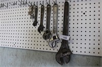 Adjustable wrench collection