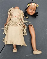 Vintage Native American doll