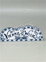Vienna Woods china display advertising