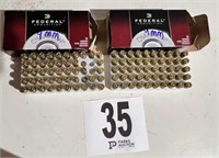 2 Boxes 9Mm Ammo