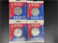 Collection of (4) 1996 Atlanta Olympic Sports Meda