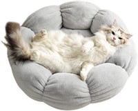 Regekul Cat/Dog Kennel  Warm Bed Large  Light Grey