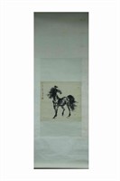 Chinese Ink Color Scroll Painting